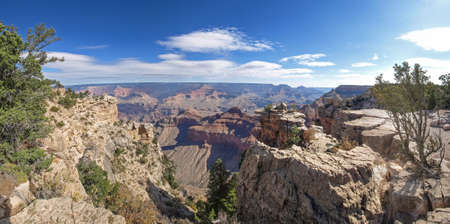 The Grand Canyon. Views of the canyon, the landscape and nature.の写真素材