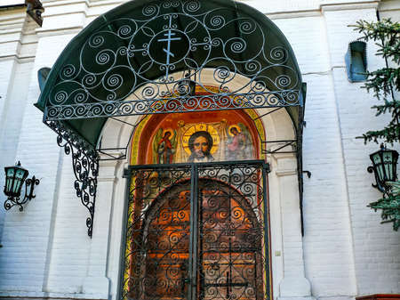 Monastery of the Holy Dormition, appearance of the monastery and the area near it.の写真素材