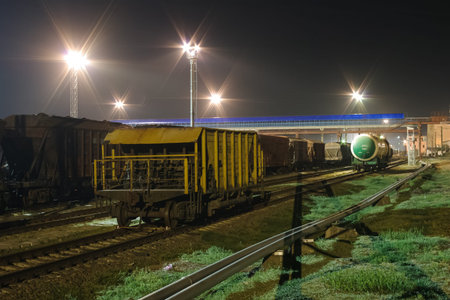 Railway to move trains. a Railway infrastructure