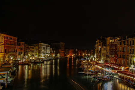 Venice, Italy - May 29, 2016: Venice in Italy, the architecture of the city, Venice is a popular tourist destination of Europe.のeditorial素材