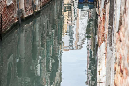 Venice, Italy - May 29, 2016: Venice in Italy, the architecture of the city, Venice is a popular tourist destination of Europe.のeditorial素材