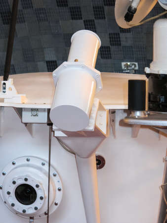 Museum of retro cars, St Petersburg, Russia - December 19, 2018: Lunokhod-1, Soviet Union space rover of the moon, museum specimen.のeditorial素材