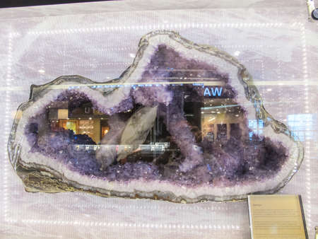 Dubai Airport, UAE - June 11, 2010: Dubai Passenger Airport in the United Arab Emirates, Interior of the Airport.のeditorial素材