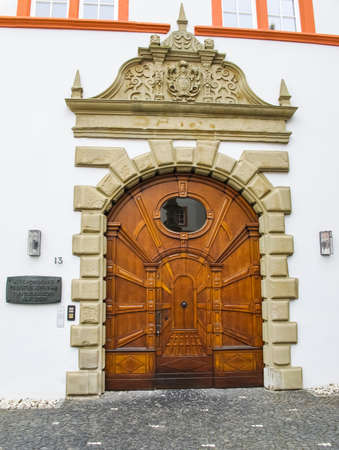 Antique doors and gates, cultural heritage in the form of doors, arches and gates.の写真素材