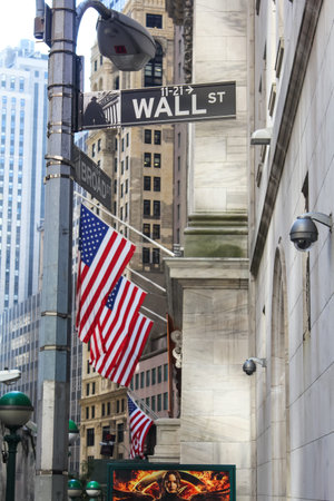 New York, USA - August 13, 2016: Manhattan District in New York, Sights, buildings and streets of...