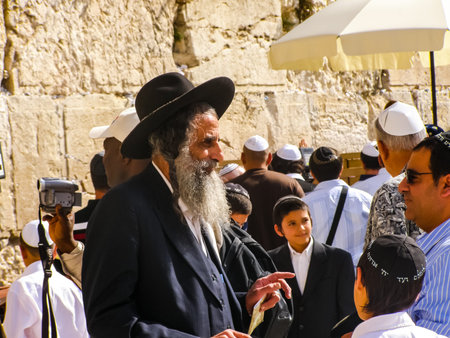 Jerusalem, Israel - May 23, 2013: The city of Jerusalem, sights of the city and Israel, religious...