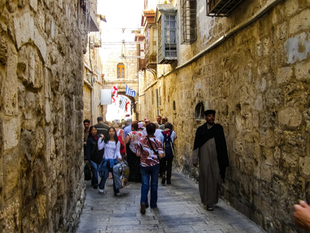 Jerusalem, Israel - May 23, 2013: The city of Jerusalem, sights of the city and Israel, religious...