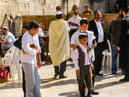 Jerusalem, Israel - May 23, 2013: The city of Jerusalem, sights of the city and Israel, religious...