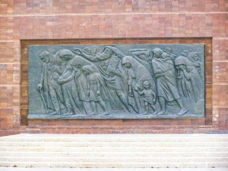 Jerusalem, Israel - May 23, 2013: The city of Jerusalem, sights of the city and Israel, religious symbols and buildings in the streets of the city.のeditorial素材