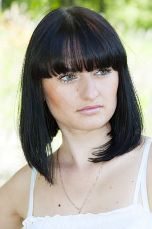 Portrait of beautiful girlの写真素材