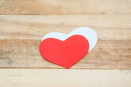 Valentine heartsの写真素材