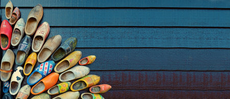 welcoming background for postcards, greeting from the Netherlands