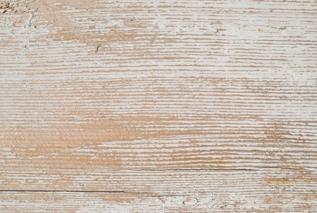 White paint on a wooden board use for backgroundの写真素材