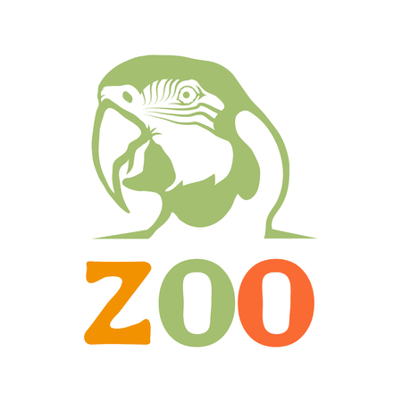 Concept with zoo animals.のイラスト素材