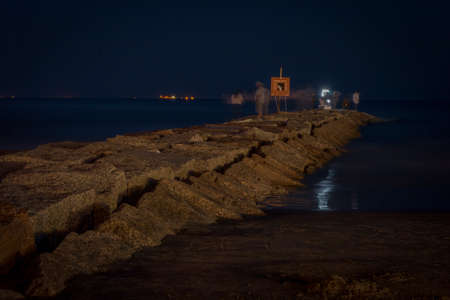 galveston beachの写真素材