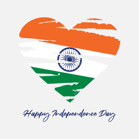 India independence day. 15th august india independence day. Happy independence day india vector...