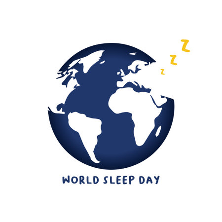 World sleep day vector. World Sleep Day Vector Design Illustration.のイラスト素材