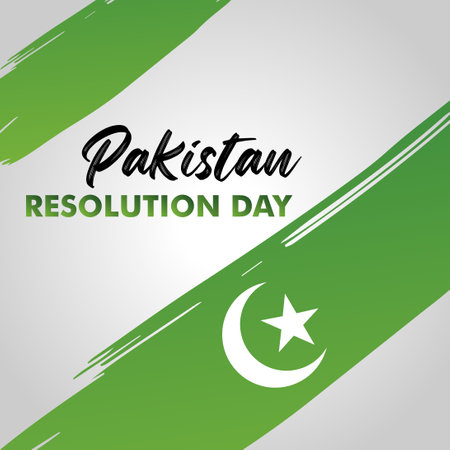 Pakistan resolution day vector lllustration. 23 march happy pakistan day. Pakistan Day vector.のイラスト素材