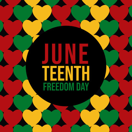 Juneteenth freedom day. Juneteenth vector.のイラスト素材