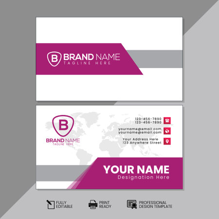Modern Creative Business Card Templateのイラスト素材