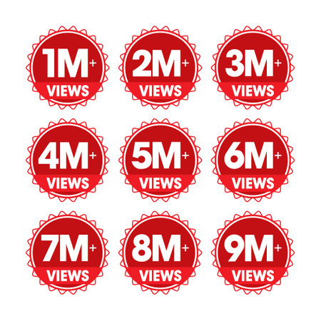 Set of red stamps with inscriptions on white background. Vector illustration.のイラスト素材