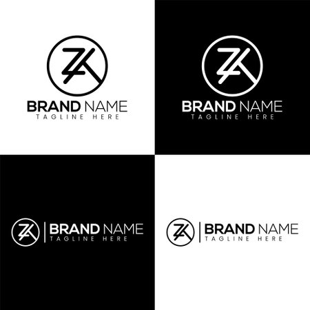 Letter Z logo design template. Creative Letter Z logo design vector.のイラスト素材