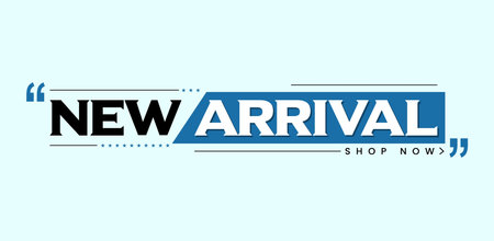 New arrival typography vector design for greeting cards, posters and bannersのイラスト素材