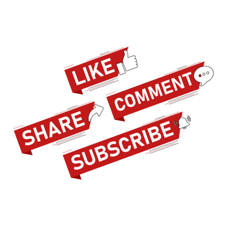 Like and comment icon. Like and comment symbol. Vector illustration.のイラスト素材