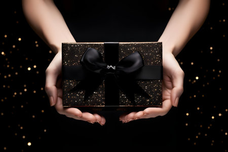 High Quality Black Friday Sale Image for promotions, advertisement, shopping, offer - Ai Generatedの素材