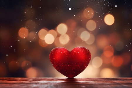 Valentines day background with heart pattern, gift boxes, balloons, Gift Cards and Love party - Ai Generatedの素材
