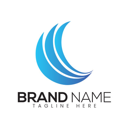 Water wave Logo Template vector illustration design.
Water Wave Iconのイラスト素材