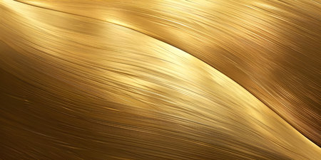Brushed gold illustration background - Ai Generatedの素材