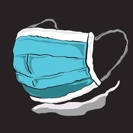 Medical maskのイラスト素材