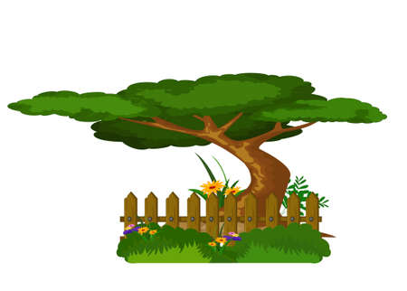 green forest for you designのイラスト素材