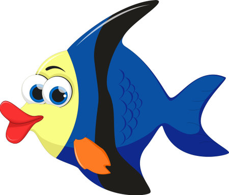 angel fish cartoon