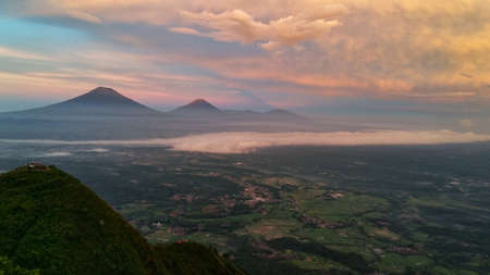 Pegunungan jawaの写真素材