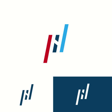 Logo template for service and industryのイラスト素材