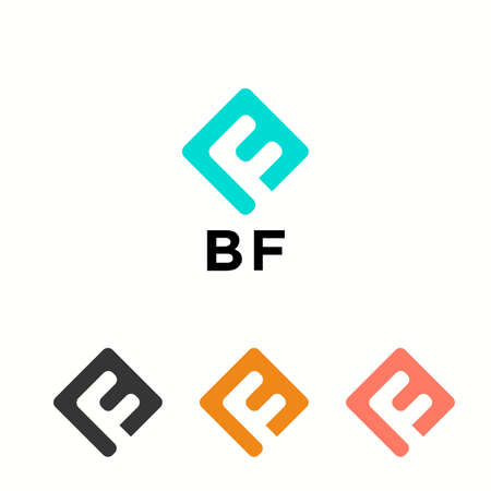 Logo template for service and industryのイラスト素材