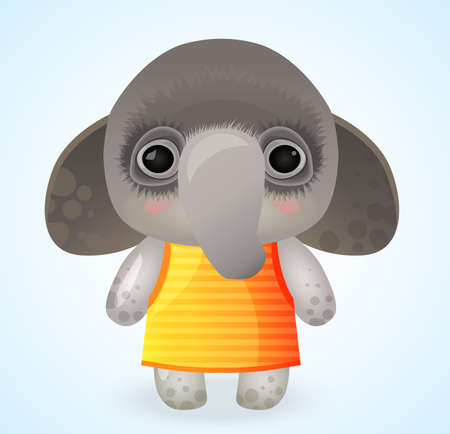 baby elephantのイラスト素材