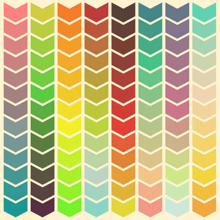 Abstract colorful background with gradient changing arrowsのイラスト素材