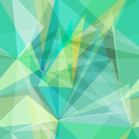 Seamless abstract colorful background made of geometric shapes