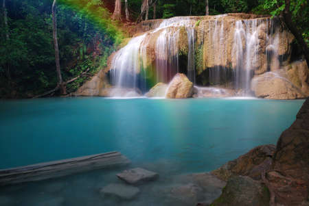 Beautiful Waterfallの写真素材