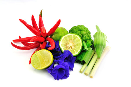 Herbal isolated on White Backgroundの写真素材