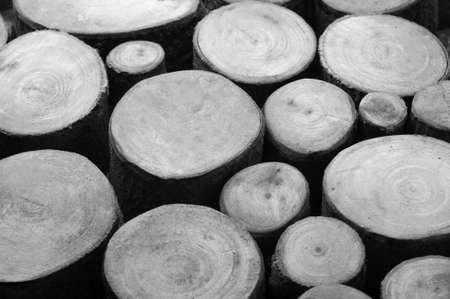 Rods arranged in a background. black and white photo.の写真素材