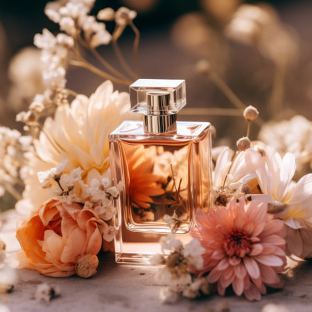 Floral Surroundings Perfume Bottleの素材