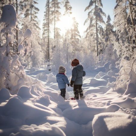 Winter wonderland walkの素材