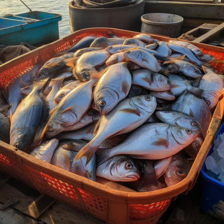 Fish marketの素材