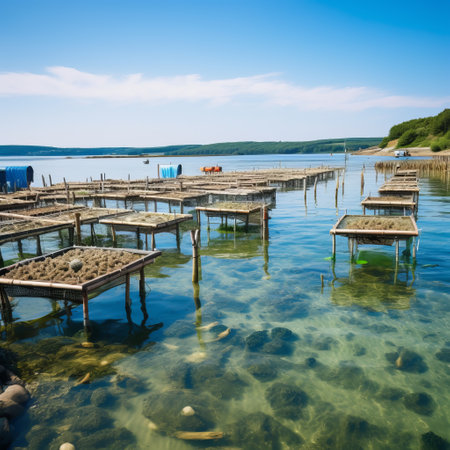 Oyster Farm: Multiple Layers for Oyster Cultivationの素材