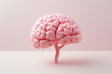 Visualization of Pink Human Brainの素材