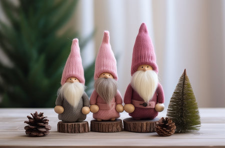Handmade Image of Pink Gnomesの素材
